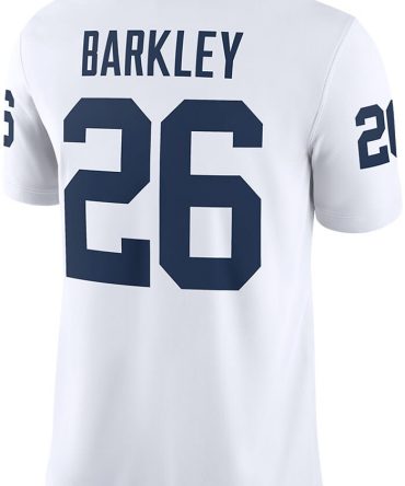 Saquon Barkley Nike Penn State Nittany Lions White Road Barkley 26 Football Jersey
