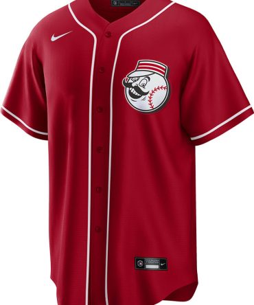 Cincinnati Reds Mens Nike Replica Alt Jersey - Red