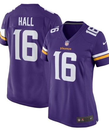 Jaren Hall Minnesota Vikings Nike Womens Game Jersey Purple