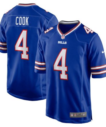 James Cook Buffalo Bills Nike Game Player Jersey Royal