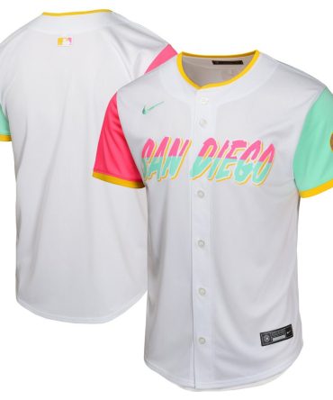 San Diego Padres Nike Youth City Connect Limited Jersey White