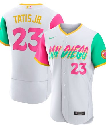Fernando Tatis Jr. San Diego Padres Nike 2022 City Connect Player Jersey White