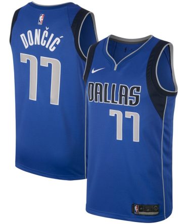 Dallas Mavericks Luka Doncic Nike Mens Swingman Jersey Royal