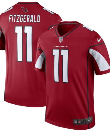 Arizona Cardinals #11 Larry Fitzgerald Cardinal Legend Jersey Mens