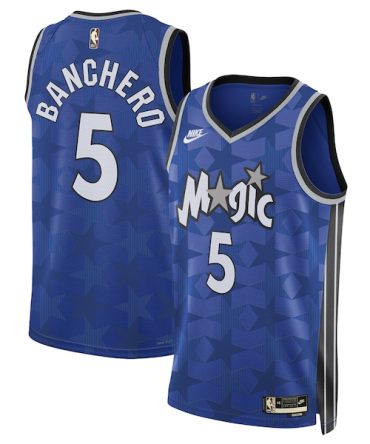 Paolo Banchero Orlando Magic Nike Unisex 2023/24 Swingman Jersey– Classic Edition Blue