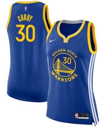 Stephen Curry Golden State Warriors Nike Womens Finished Swingman Jersey Icon Edition Royal