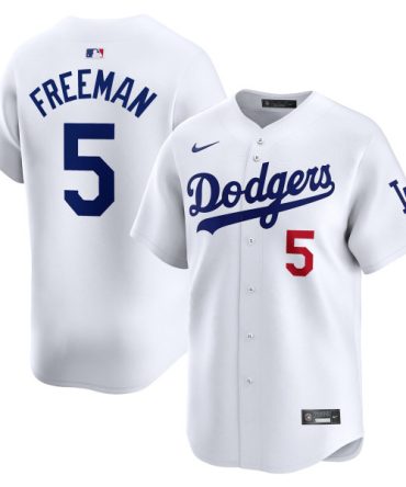 Youth Los Angeles Dodgers Freddie Freeman Nike White Home Limited Player Jersey