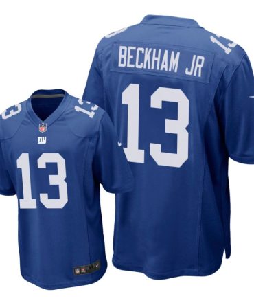 New York Giants #13 Royal Men Odell Beckham Jr. Game Jersey