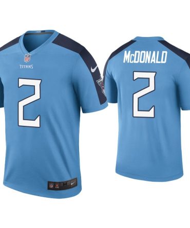 Men Color Rush Legend Cole Mcdonald Tennessee Titans Light Blue Jersey