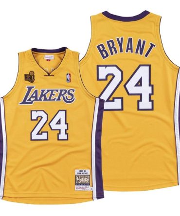 Men Kobe Bryant Lakers #24 Mamba Forever Hwc 2009-10 Jersey