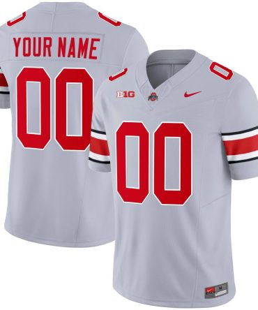 Ohio State Buckeyes Player Custom Jersey - All Stitched