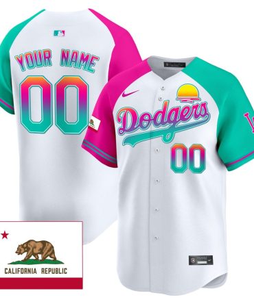 Mlb Los Angeles Dodgers 2024 Los Angeles City Style Vapor Premier Limited Custom Alternate Jersey