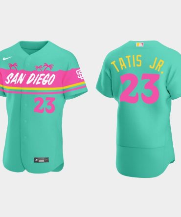 Mlb Fernando Tatis Jr. San Diego Padres City Connect Jersey Teal