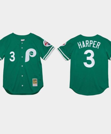Mlb Bryce Harper Philadelphia Phillies St. Patricks Day Jersey Green