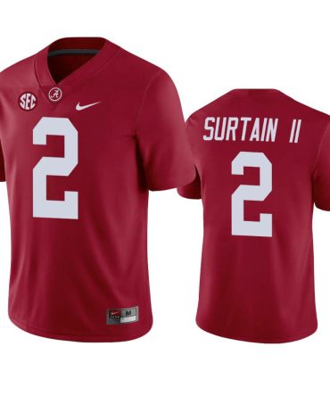 Alabama Crimson Tide Patrick Surtain Ii Crimson Game College Football Jersey - Nfl Sport