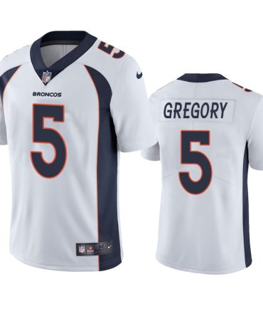 Denver Broncos Randy Gregory White Vapor Limited Jersey - Nfl Sport