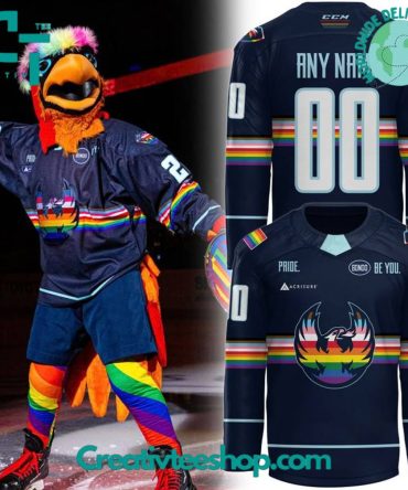 Coachella Valley Firebirds Pride Night 2025 Personalized Hockey Jersey