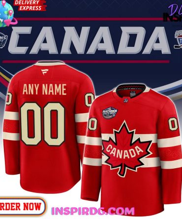 4 Nation Face-Off 2025 Canada Ice Hockey Jersey