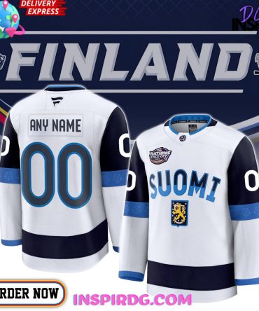 4 Nation Face-Off 2025 Finland Ice Hockey Jersey
