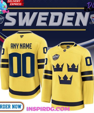 4 Nation Face-Off 2025 Sweden Ice Hockey Jersey
