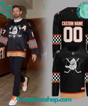 Anaheim Ducks X Vans Off The Wall Special Hockey Jersey