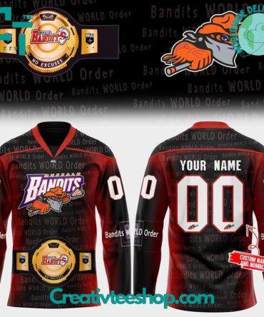 Buffalo Bandits X Wrestling Night 2025 Special Hockey Jersey