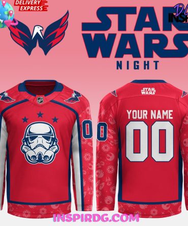 Washington Capitals X Star Wars Night 2024 Custom Hockey Jersey