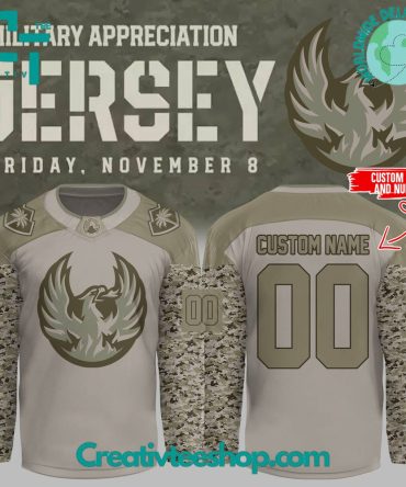 Coachella Valley Firebirds Military Appreciation Camo Jersey