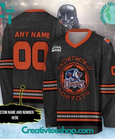 Ahl Bakersfield Condors X Star Wars 2024 Hockey Jersey