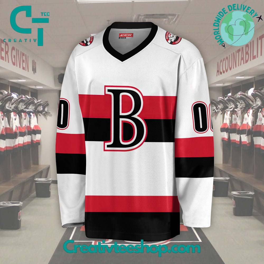 Ahl Belleville Senators 2024 White Hockey Jersey - Image 2