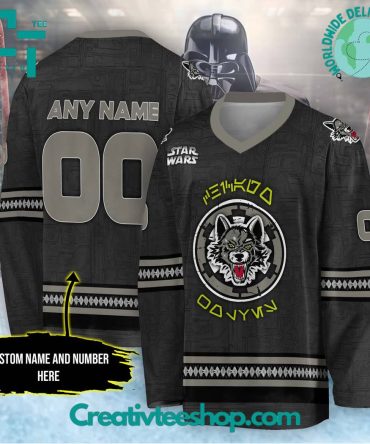Ahl Chicago Wolves X Star Wars 2024 Hockey Jersey