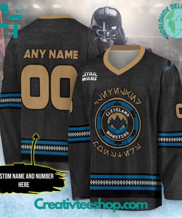 Ahl Cleveland Monsters X Star Wars 2024 Hockey Jersey