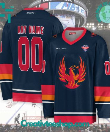 Ahl Coachella Valley Firebirds 2024 Hockey Jersey
