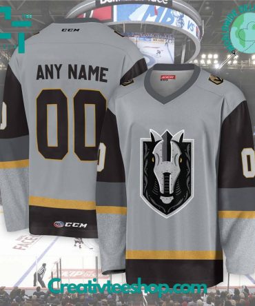 Ahl Henderson Silver Knights 2024 Grey Hockey Jersey