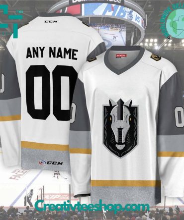 Ahl Henderson Silver Knights 2024 White Hockey Jersey