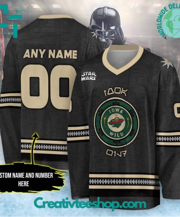 Ahl Iowa Wild X Star Wars 2024 Hockey Jersey