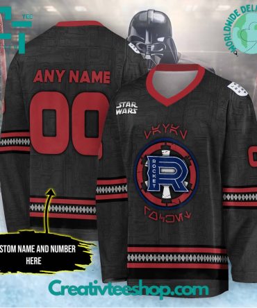 Ahl Laval Rocket X Star Wars 2024 Hockey Jersey