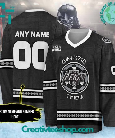 Ahl Ontario Reign X Star Wars 2024 Hockey Jersey