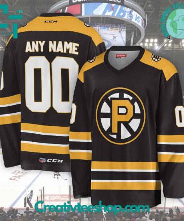 Ahl Providence Bruins 2024 Black Hockey Jersey
