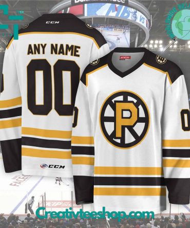 Ahl Providence Bruins 2024 White Hockey Jersey