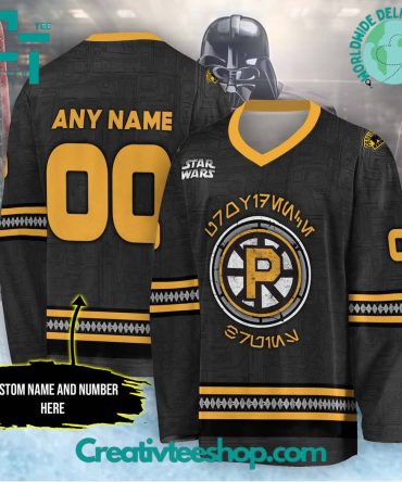 Ahl Providence Bruins X Star Wars 2024 Hockey Jersey