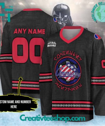 Ahl Rochester Americans X Star Wars 2024 Hockey Jersey
