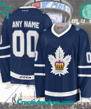 Ahl Toronto Marlies 2024 Blue Hockey Jersey
