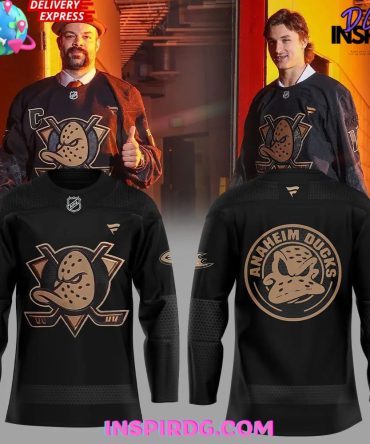 Anaheim Ducks Military Appreciation Special Black Hockey Jersey