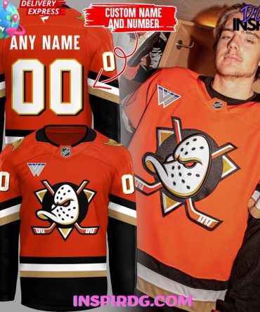 Anaheim Ducks Orange Country Limited Edition Hockey Jersey