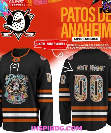 Anaheim Ducks Patos De Anaheim 2024 Hockey Jersey