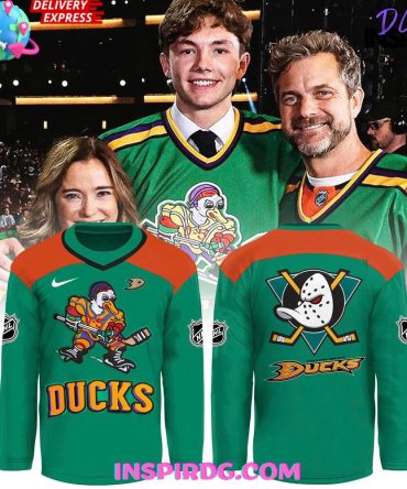 Anaheim Ducks Quack Attack Retro Edition Hockey Jersey