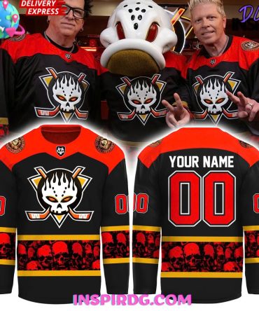 Anaheim Ducks X Offspring Special Hockey Jersey