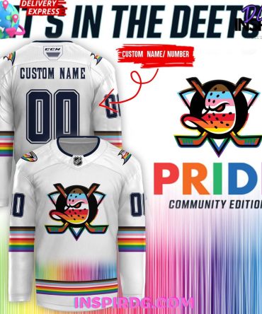 Anaheim Ducks X Pride Community Special Edition Hockey Jersey