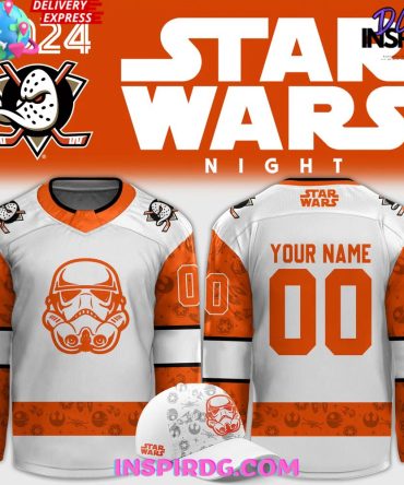 Anaheim Ducks X Star Wars Night 2024 Hockey Jersey